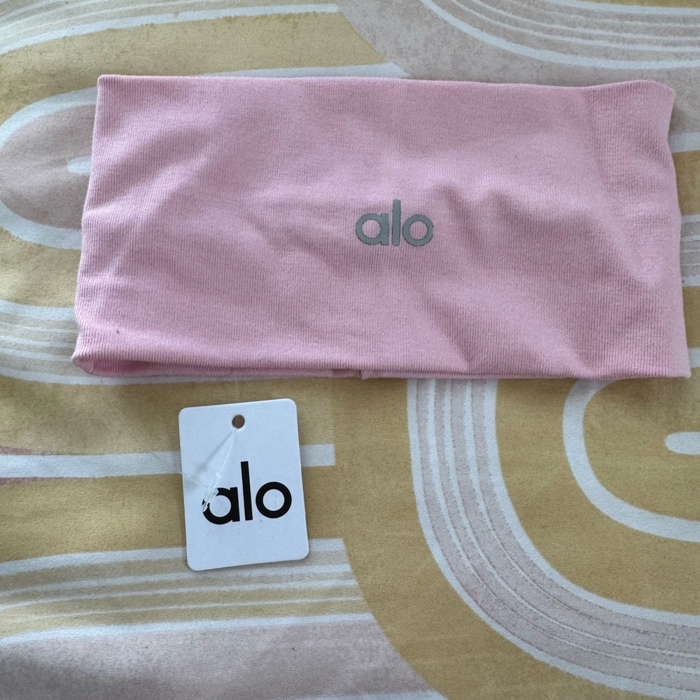 ALO Yoga Pink Hair Accessory Headband
